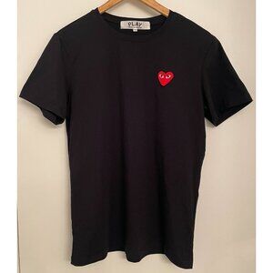Comme des Garcons T-Shirt in Black - Unworn / Medium